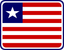 Liberia Rounded Badge
