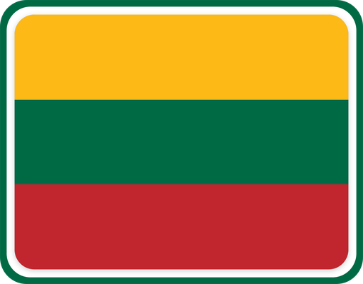 Lithuania Rounded Badge
