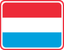Luxembourg Rounded Badge