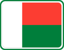 Madagascar Rounded Badge