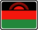 Malawi Rounded Badge
