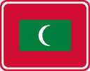 Maldives Rounded Badge