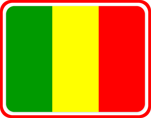 Mali Rounded Badge