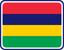 Mauritius Rounded Badge