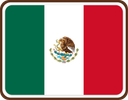Mexico Rounded Badge
