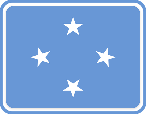 Micronesia Rounded Badge