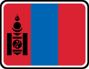 Mongolia Rounded Badge