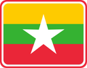 Myanmar Rounded Badge