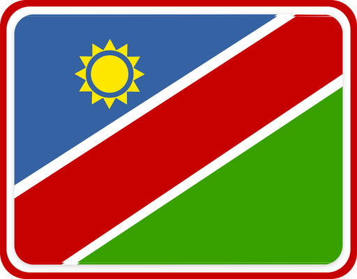 Namibia Rounded Badge