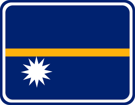 Nauru Rounded Badge