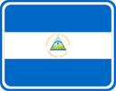 Nicaragua Rounded Badge