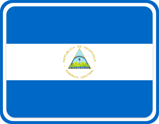 Nicaragua Rounded Badge