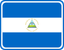 Nicaragua Rounded Badge