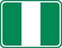 Nigeria Rounded Badge