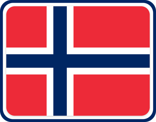 Norway Rounded Badge