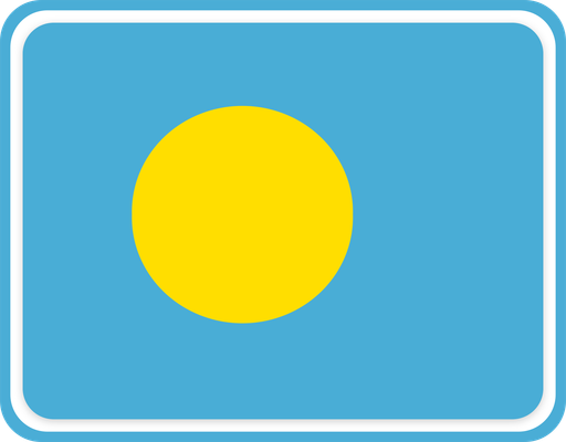 Palau Rounded Badge