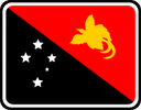 Papua New Guinea Rounded Badge