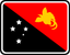 Papua New Guinea Rounded Badge