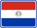 Paraguay Rounded Badge
