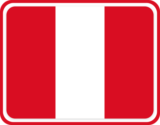 Peru Rounded Badge