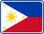 Philippines Rounded Badge