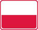 Poland Rounded Badge
