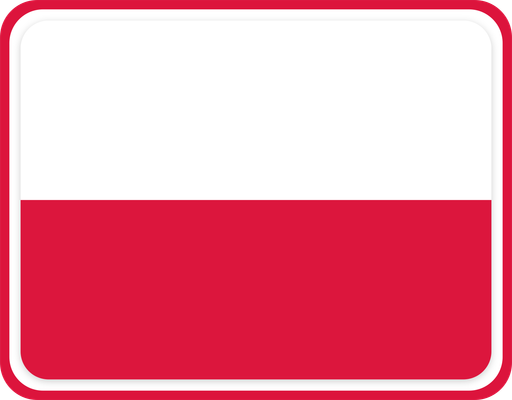 Poland Rounded Badge
