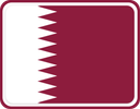 Qatar Rounded Badge
