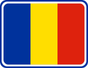 Romania Rounded Badge