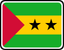 São Tomé and Príncipe Rounded Badge
