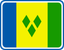 Saint Vincent And The Grenadines Rounded Badge