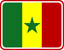 Senegal Rounded Badge
