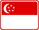Singapore Rounded Badge