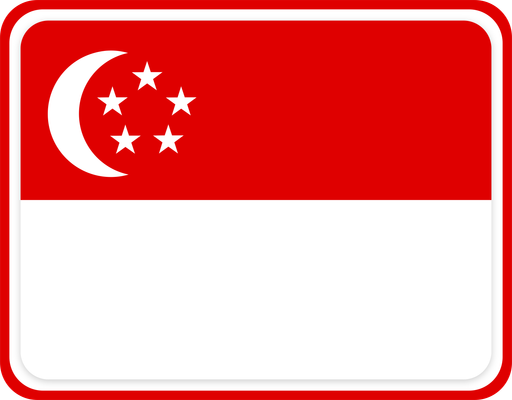Singapore Rounded Badge
