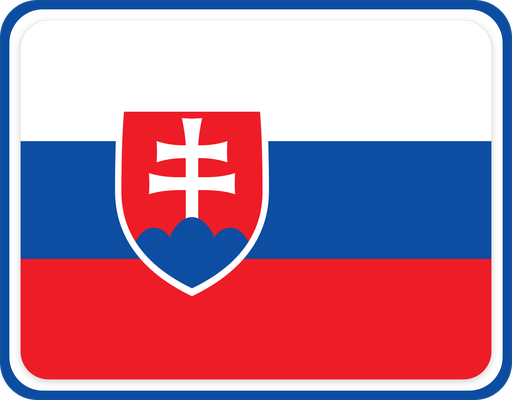 Slovakia Rounded Badge