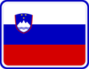 Slovenia Rounded Badge