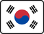 South Korea Rounded Badge