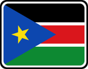 South Sudan Rounded Badge