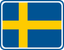 Sweden Rounded Badge