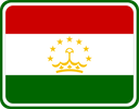 Tajikistan Rounded Badge