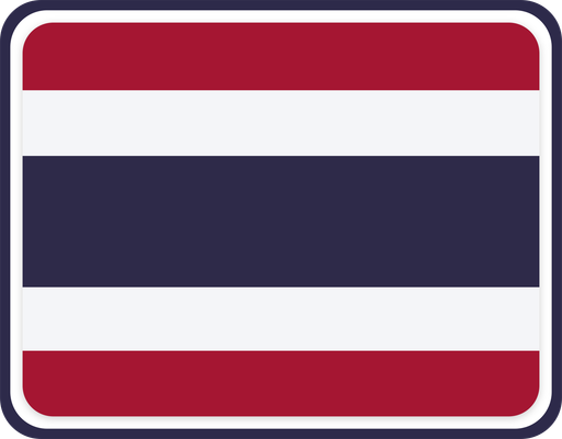Thailand Rounded Badge