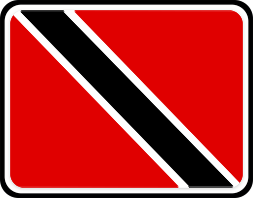 Trinidad And Tobago Rounded Badge
