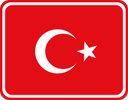 Turkey Rounded Badge