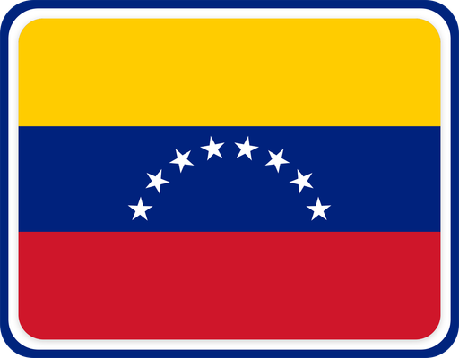 Venezuela Rounded Badge