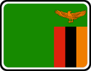 Zambia Rounded Badge
