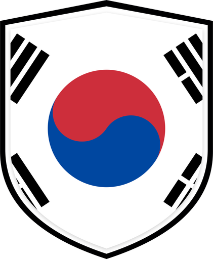 South Korea Shield