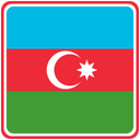 Azerbaijan Square Badge