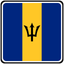 Barbados Square Badge