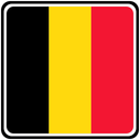 Belgium Square Badge