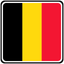 Belgium Square Badge
